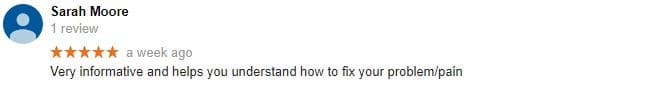 Bombery Chiropractic & Laser Clinic Patient Testimonial