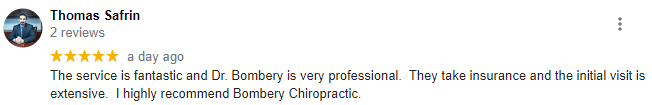 Chiropractic Pooler GA Patient Review Thomas